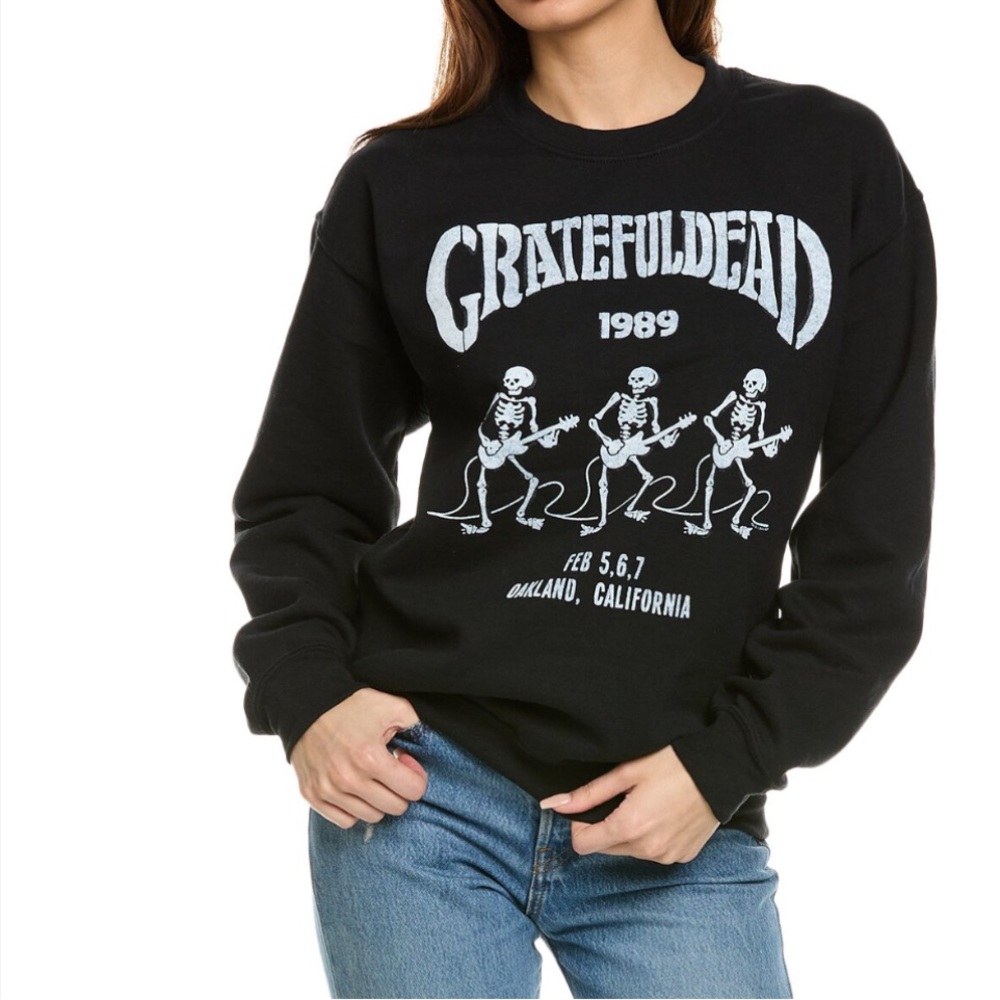 Halloween Junk Food Grateful Dead Fleece Sweatshirt